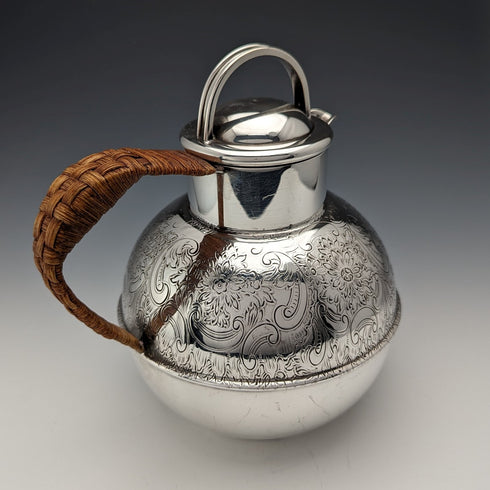 英國復古鍍銀 2 品脫澤西水壺